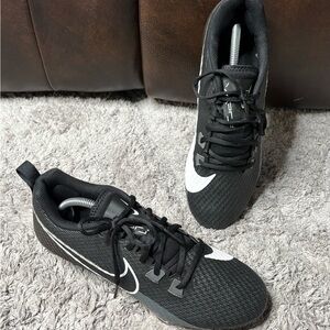 🏈 Nike Vapor Edge Speed 360 2 Black Smoke Grey Football Cleats Men’s Size 9.5